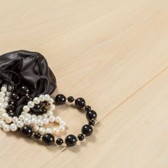 Массивная доска Дуб Снежный браш