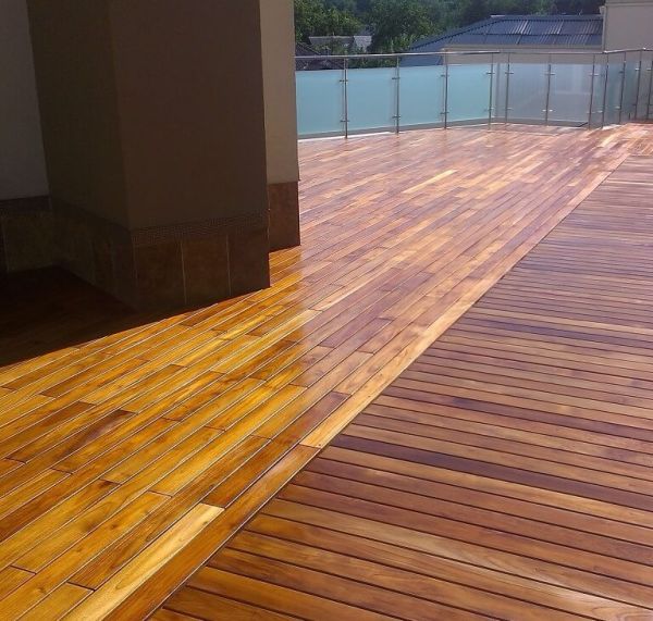 Терраса из тика Терраса из тика