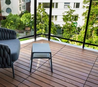 Терраса из термоясеня Терраса из термоясеня