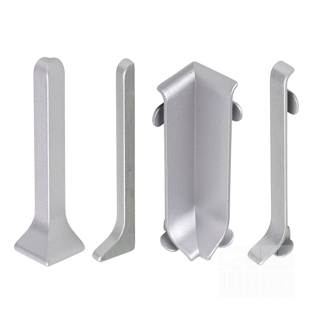 Плінтус алюмінієвий "Антиплінтус" анод N8012 